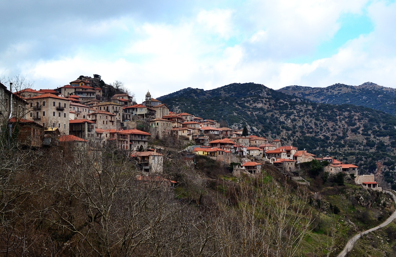 greek village