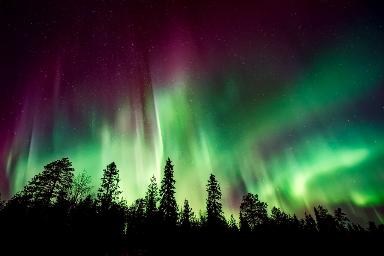 aurora borealis βόρειο σέλας Ισλανδία